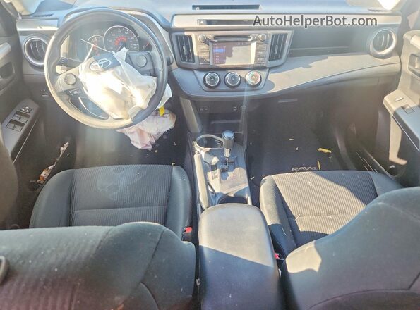 2T3ZFREV2GW263028 2016 TOYOTA RAV4 White Առջևի վահանակի տեսք