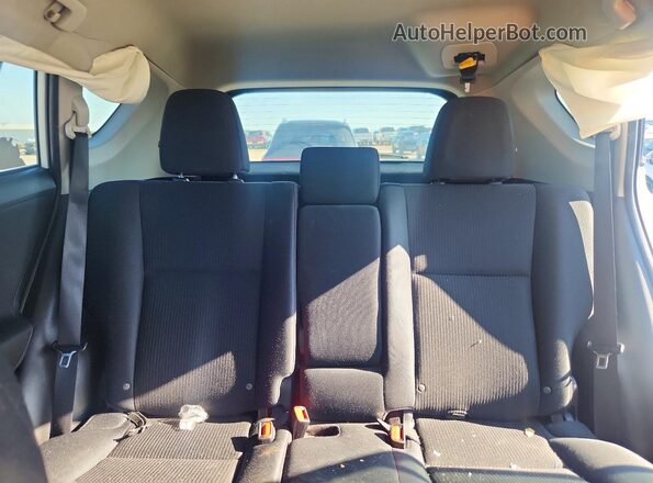 2T3ZFREV2GW263028 2016 TOYOTA RAV4 White Հետևի նստատեղերի տեսք