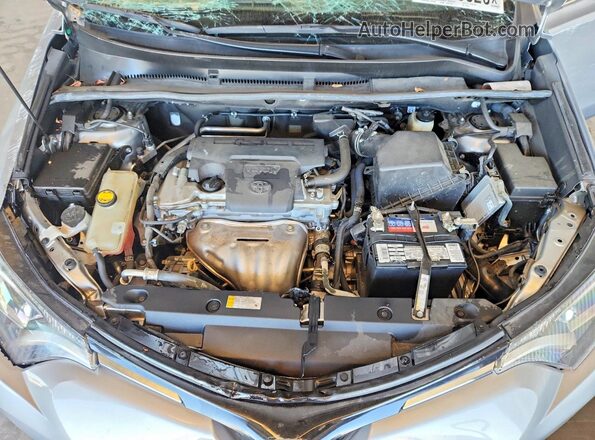 2T3ZFREV2GW291959 2016 TOYOTA RAV4 Серебряный Вид задней части салона