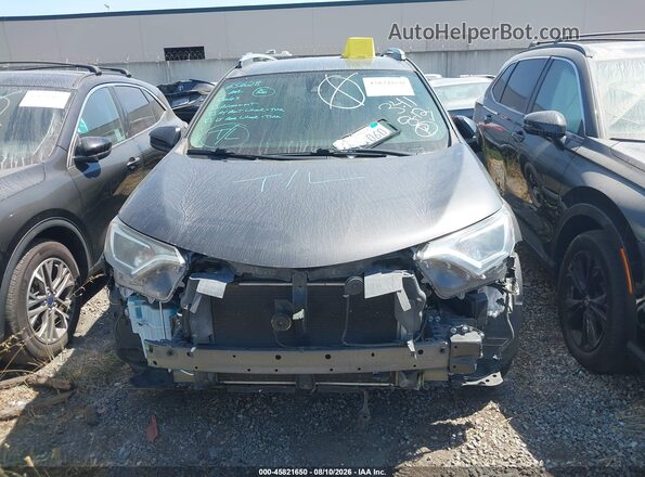2T3ZFREV2HW346282 2017 TOYOTA RAV4 Black უკანა სალონის ხედი