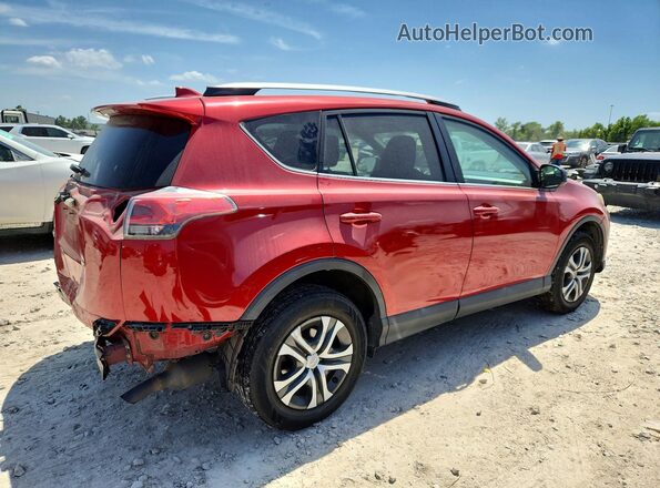 2T3ZFREV2HW350218 2017 TOYOTA RAV4 Red Rear right