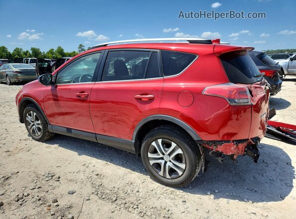 2T3ZFREV2HW350218 2017 TOYOTA RAV4 Red Rear left