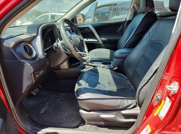 2T3ZFREV2HW350218 2017 TOYOTA RAV4 Red Front interior view