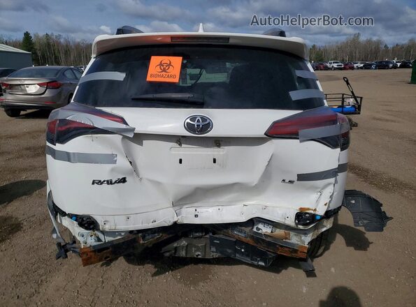 2T3ZFREV2JW469621 2018 TOYOTA RAV4 White უკანა ხედი