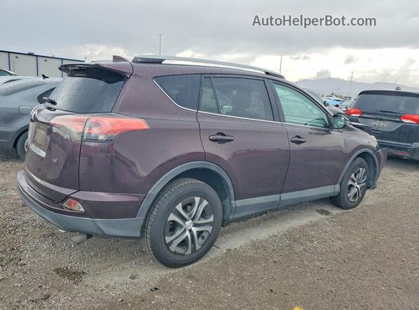 2T3ZFREV2JW484247 2018 TOYOTA RAV4 Burgundy Tył prawy