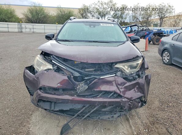 2T3ZFREV2JW484247 2018 TOYOTA RAV4 Burgundy Widok z przodu