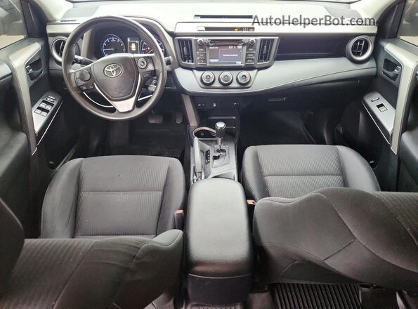 2T3ZFREV2JW494549 2018 TOYOTA RAV4 Maroon წინა პანელის ხედი