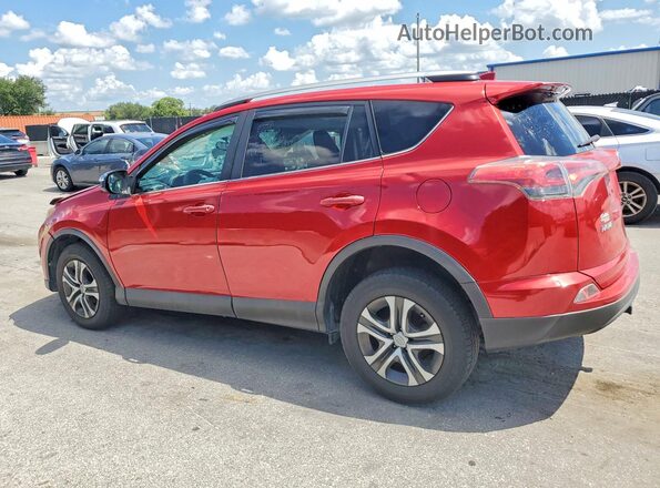 2T3ZFREV3GW287709 2016 TOYOTA RAV4 Red Trasero izquierdo