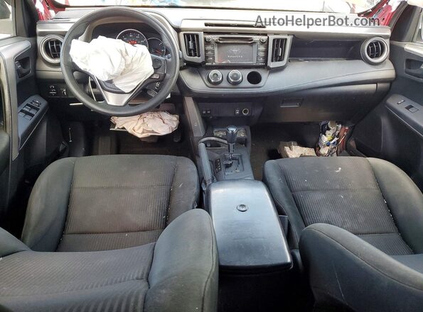 2T3ZFREV3GW287709 2016 TOYOTA RAV4 Red Vista del salpicadero