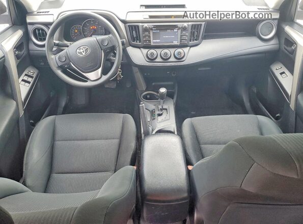 2T3ZFREV3GW303889 2016 TOYOTA RAV4 Silver წინა პანელის ხედი