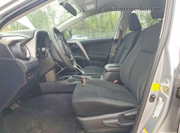 2T3ZFREV3GW303889 2016 TOYOTA RAV4 Silver წინა სალონის ხედი
