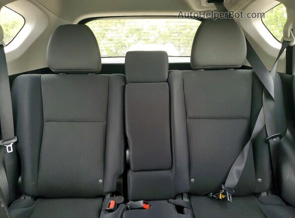 2T3ZFREV3GW303889 2016 TOYOTA RAV4 Silver უკანა სავარძლების ხედი