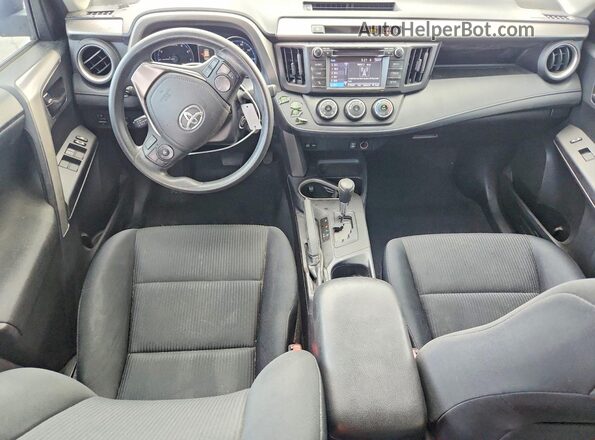 2T3ZFREV3HW335811 2017 TOYOTA RAV4 Gray Dashboard view