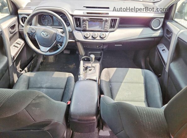 2T3ZFREV3JW426194 2018 TOYOTA RAV4 Серебряный Вид панели приборов