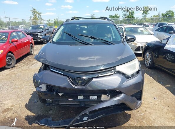 2T3ZFREV4GW282132 2016 TOYOTA RAV4 Gray Widok wnętrza z tyłu