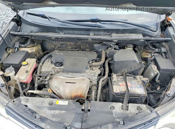 2T3ZFREV4HW324719 2017 TOYOTA RAV4 Silver Engine compartment view