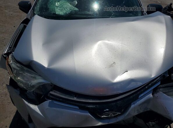 2T3ZFREV4JW471208 2018 TOYOTA RAV4 Silver Շարժիչի բաժամունքի տեսք
