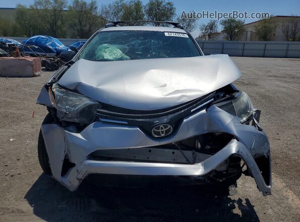 2T3ZFREV4JW471208 2018 TOYOTA RAV4 Silver Դիմացի տեսք