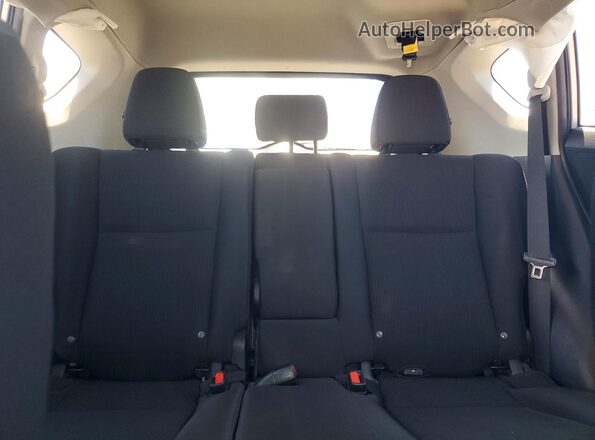 2T3ZFREV4JW471208 2018 TOYOTA RAV4 Silver Հետևի նստատեղերի տեսք