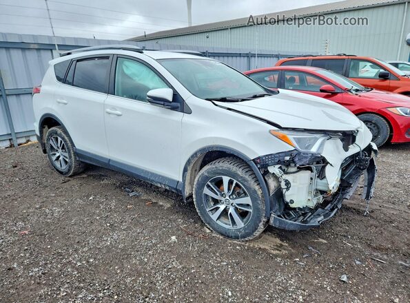 2T3ZFREV4JW481365 2018 TOYOTA RAV4 White Front right