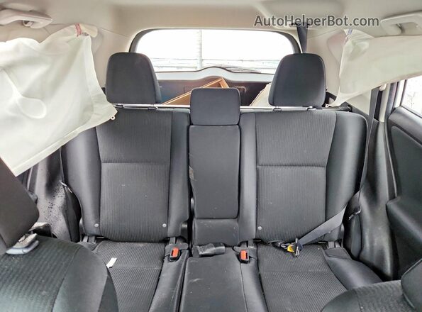 2T3ZFREV4JW481365 2018 TOYOTA RAV4 White Rear seats view