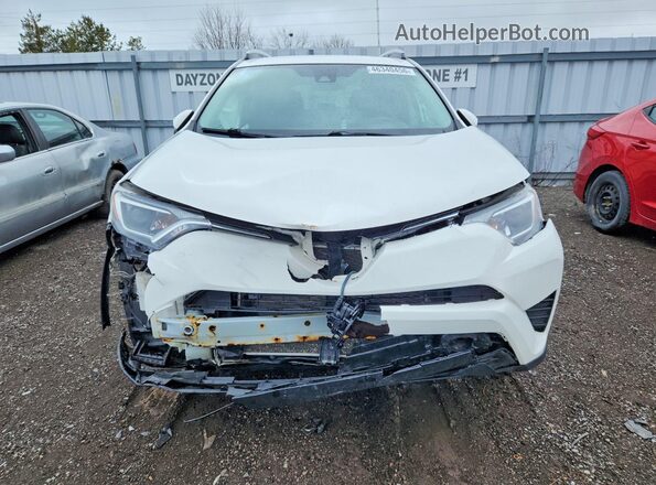2T3ZFREV4JW481365 2018 TOYOTA RAV4 White Front view