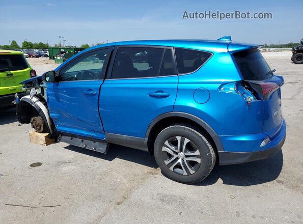 2T3ZFREV4JW508872 2018 TOYOTA RAV4 Blue Rear left