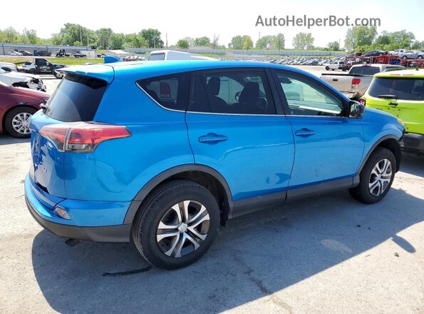 2T3ZFREV4JW508872 2018 TOYOTA RAV4 Blue Rear right