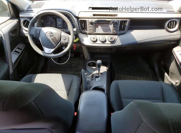 2T3ZFREV4JW508872 2018 TOYOTA RAV4 Blue Dashboard view