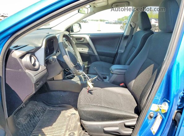 2T3ZFREV4JW508872 2018 TOYOTA RAV4 Blue Front interior view