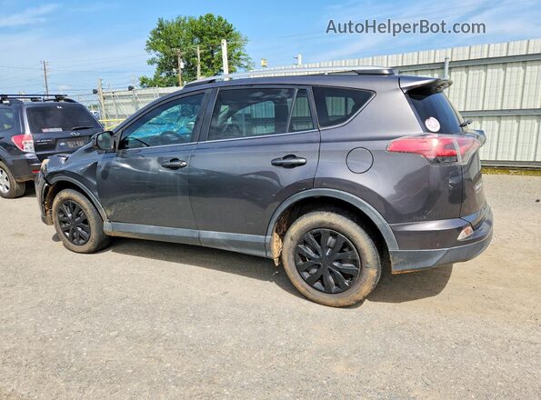 2T3ZFREV5GW235059 2016 TOYOTA RAV4 Gray Tył lewy