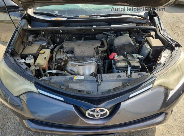 2T3ZFREV5GW235059 2016 TOYOTA RAV4 Gray Widok komory silnika