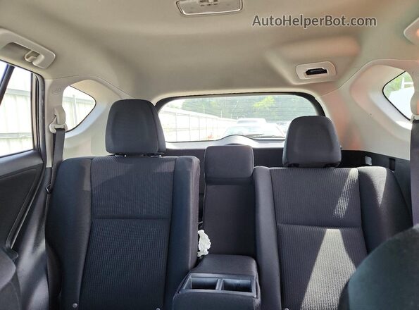 2T3ZFREV5GW235059 2016 TOYOTA RAV4 Gray Widok tylnych siedzeń