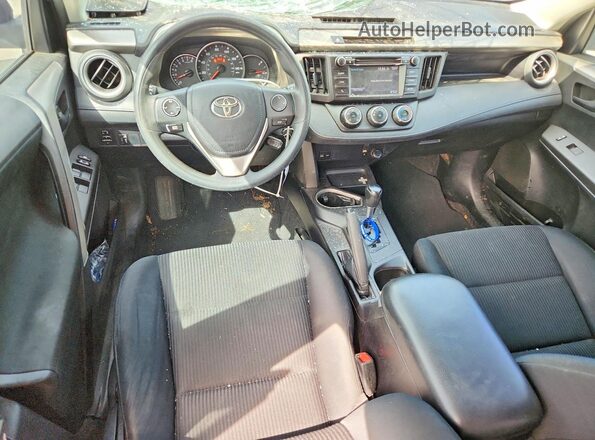 2T3ZFREV5GW235059 2016 TOYOTA RAV4 Gray Widok deski rozdzielczej