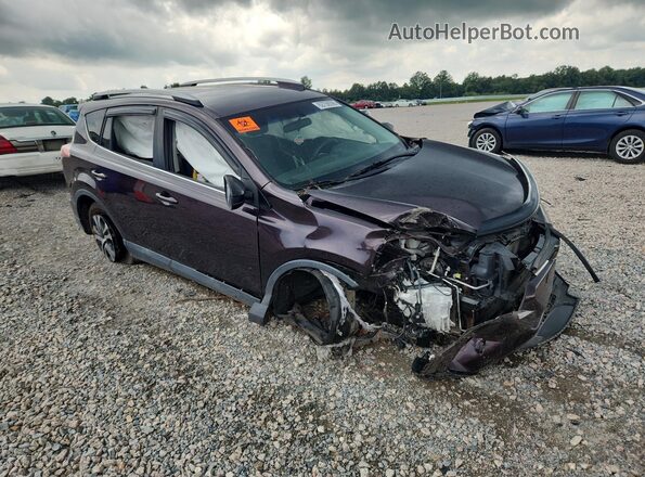 2T3ZFREV5GW266537 2016 TOYOTA RAV4 Фиолетовый Передняя правая четверть