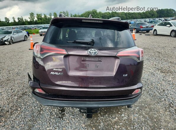 2T3ZFREV5GW266537 2016 TOYOTA RAV4 Фиолетовый Вид сзади