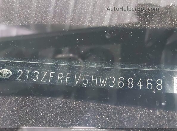 2T3ZFREV5HW368468 2017 TOYOTA RAV4 Purple Շարժիչի բաժամունքի տեսք