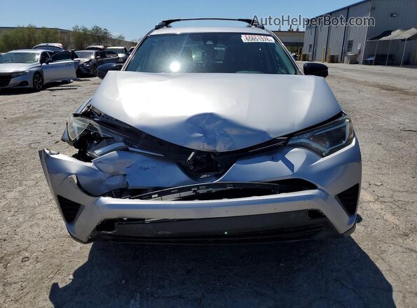 2T3ZFREV5HW402036 2017 TOYOTA RAV4 Silver Դիմացի տեսք