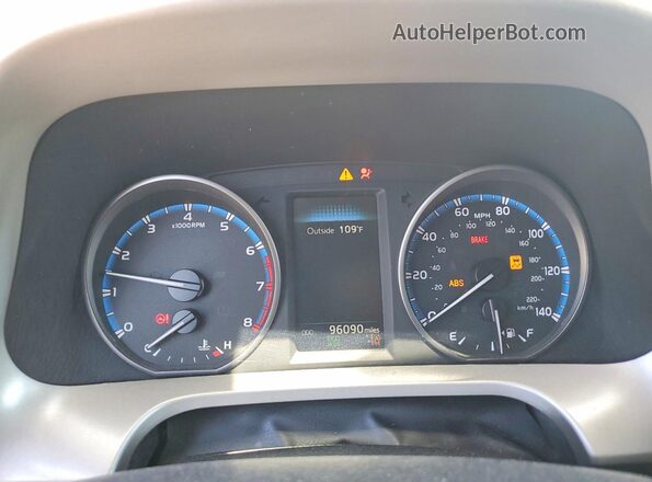 2T3ZFREV5HW402036 2017 TOYOTA RAV4 Silver Սարքավորումների վահանակի տեսք