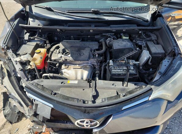 2T3ZFREV6GW240139 2016 TOYOTA RAV4 Gray Engine compartment view