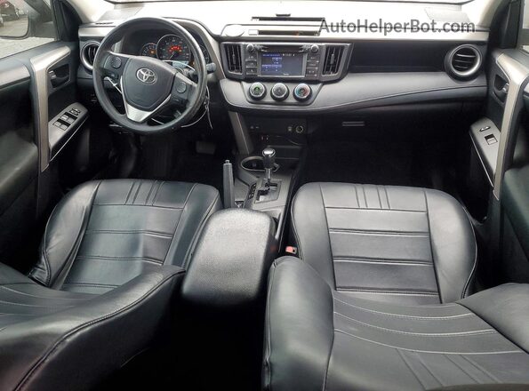 2T3ZFREV6GW245423 2016 TOYOTA RAV4 Gray წინა პანელის ხედი