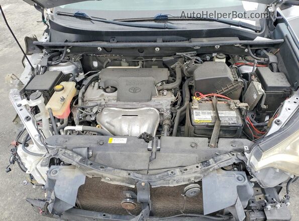 2T3ZFREV6GW245423 2016 TOYOTA RAV4 Gray ძრავის განყოფილების ხედი