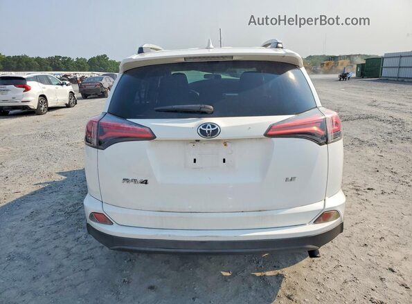 2T3ZFREV6GW258348 2016 TOYOTA RAV4 White Rear view
