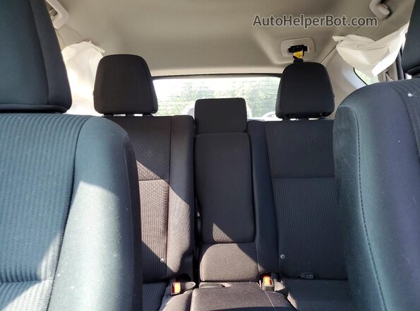 2T3ZFREV6GW258348 2016 TOYOTA RAV4 White Rear seats view
