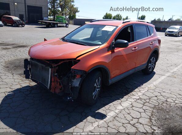 2T3ZFREV6GW277238 2016 TOYOTA RAV4 Orange Առջևի ձախ երեք քառորդ տեսարան