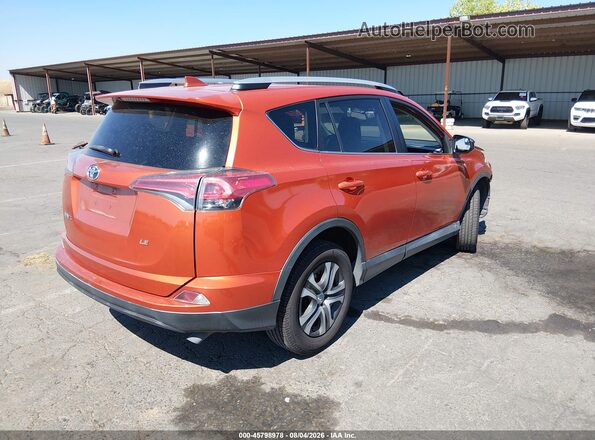 2T3ZFREV6GW277238 2016 TOYOTA RAV4 Orange Հետևի աջ