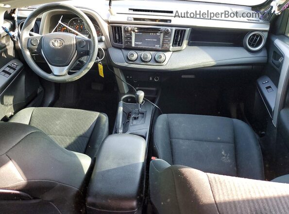2T3ZFREV6GW281614 2016 TOYOTA RAV4 Black Առջևի վահանակի տեսք
