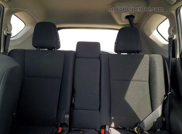 2T3ZFREV6GW307211 2016 TOYOTA RAV4 White Հետևի նստատեղերի տեսք