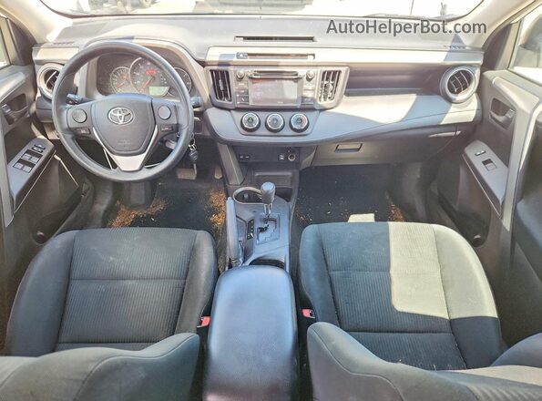 2T3ZFREV6GW307404 2016 TOYOTA RAV4 White Առջևի վահանակի տեսք