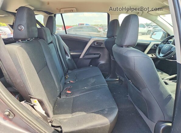 2T3ZFREV6HW348570 2017 TOYOTA RAV4 Gray Rear interior view